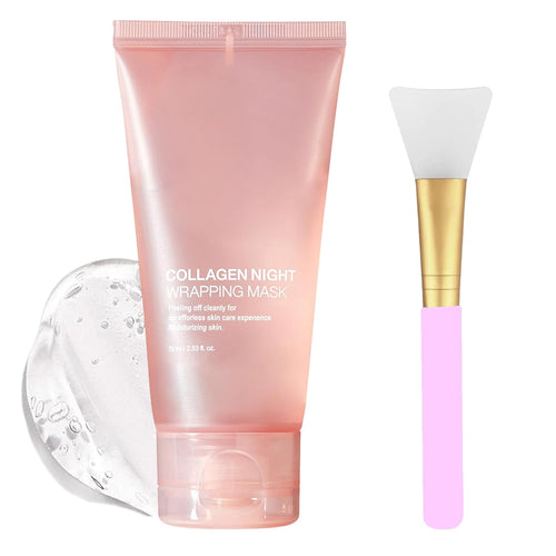 Collagen night wrapping mask