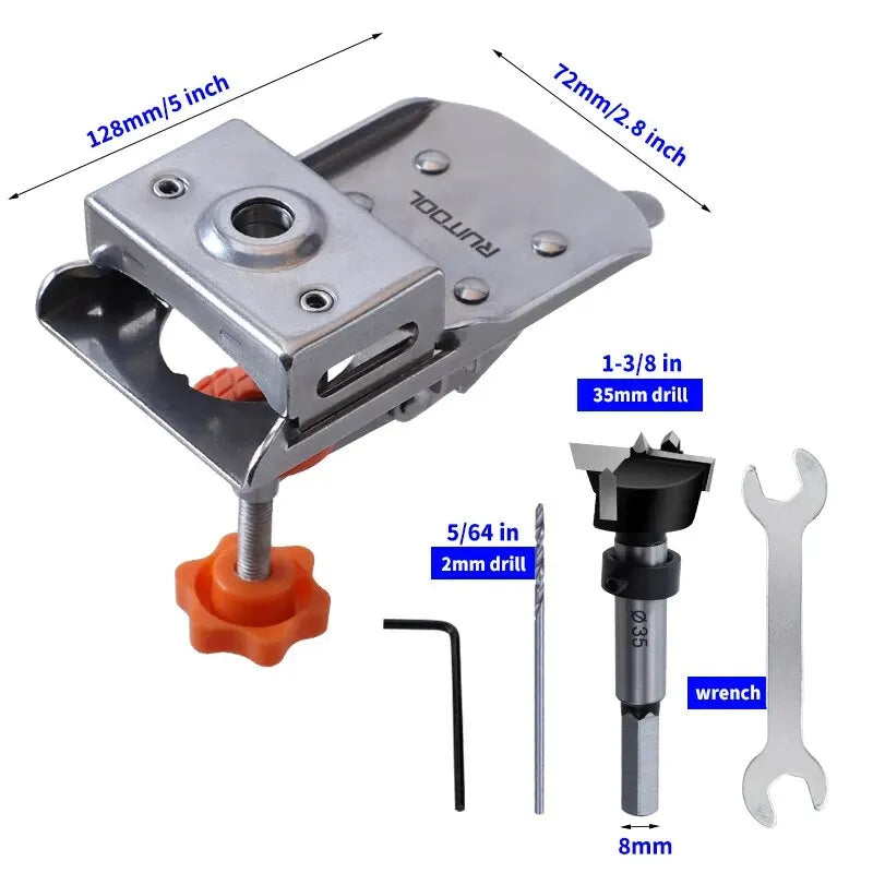 NEMATYTA® Concealed Door Hinge Jig