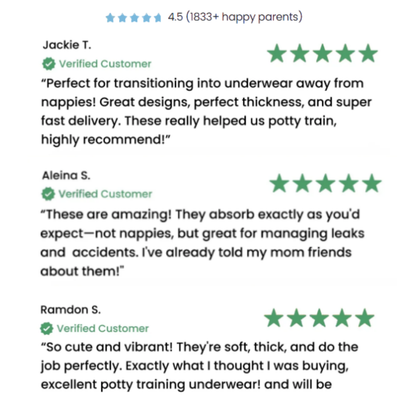 Potty Training Underwear